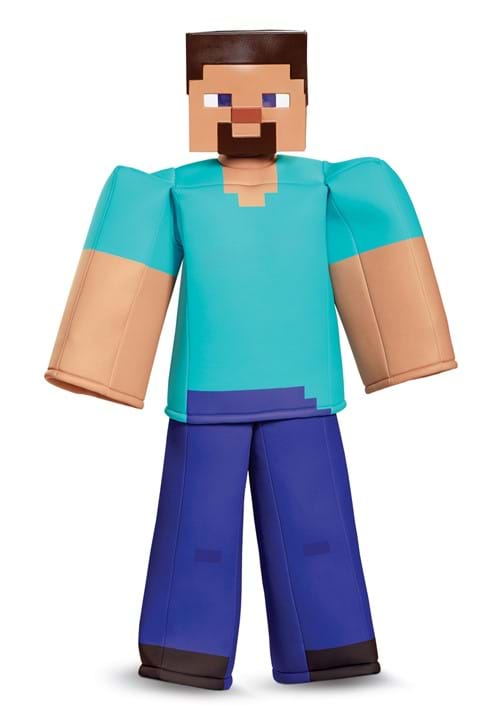 Minecraft Steve Prestige Boy's Costume - US 6435