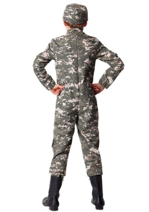 Boy's Modern Combat Soldier Costume - US 0805