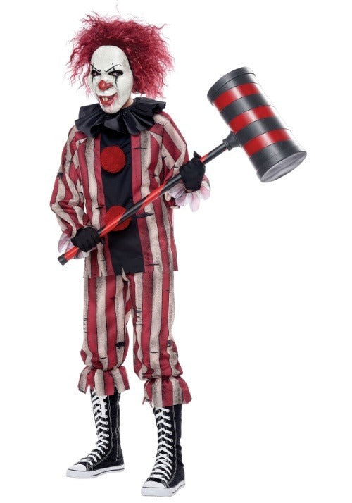 Boys Evil Nightmare Clown Costume - US 4278