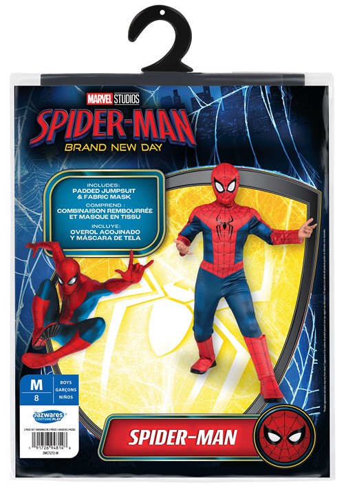 Boy's Spider-Man Qualux Costume - US 4466