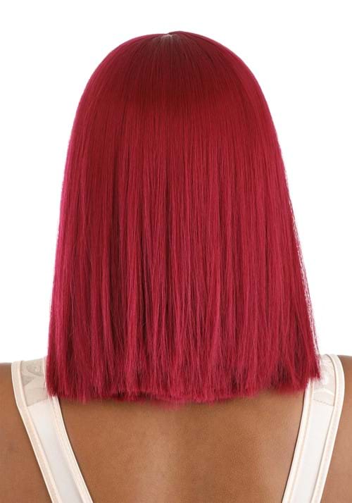 Long Bright Red Bob Wig - US 3580