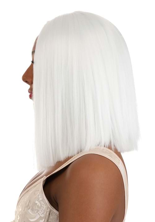 Women's Bright White Long Bob Wig - US 3748