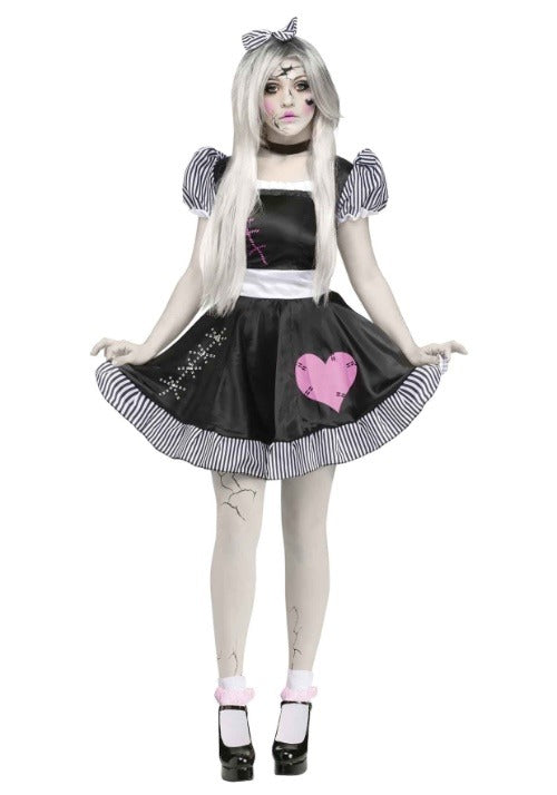 Broken Doll Costume for Adults - US 3983