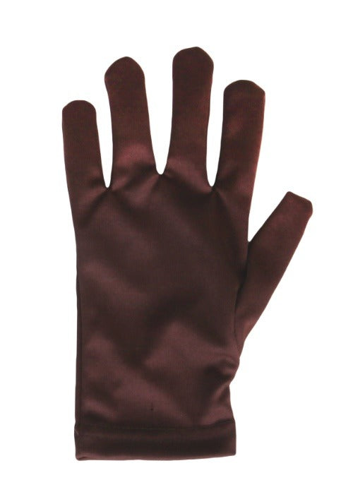 Brown Costume Gloves for Adults - US 4022