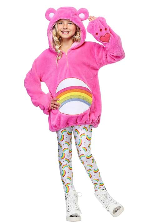 Care Bears Deluxe Cheer Bear Tween Hoodie Costume - US 5563