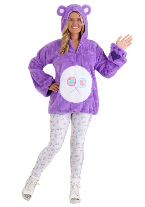 Women's Care Bears Deluxe Share Bear Hoodie Costume - US 2406