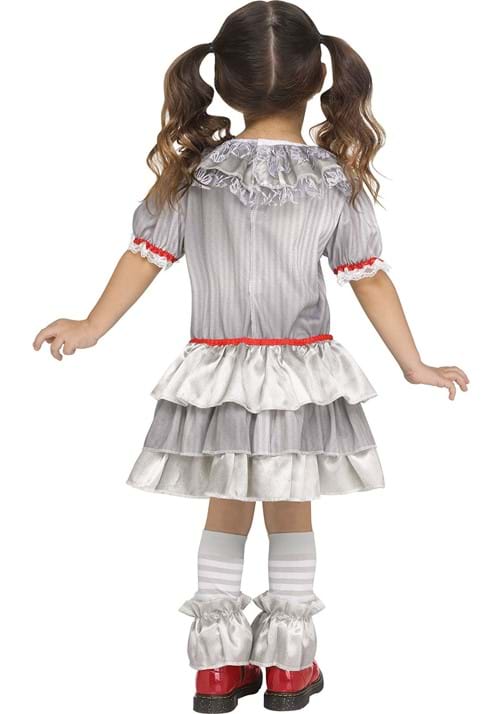 Girl's Carnevil Clown Toddler Costume - US 8903