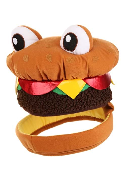 Soft Cheeseburger Jawesome Costume Hat - US 8178