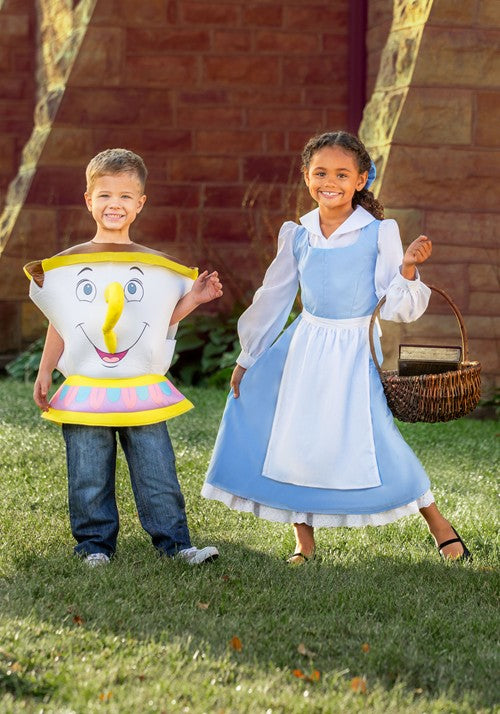Belle Blue Dress Costume for Kids from Disney's Beauty and the Beast - US 8566