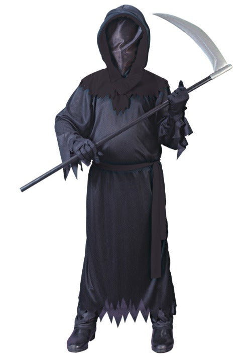 Child Black Faceless Ghost Costume - US 3366