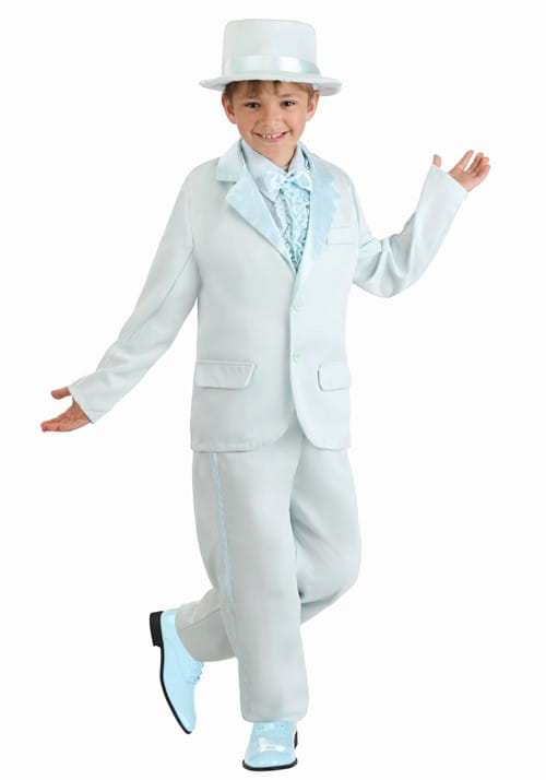 Kid's Blue Tuxedo Costume - US 6531