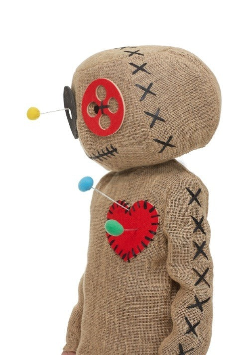 Burlap Voodoo Doll Costume for Kids - US 0830