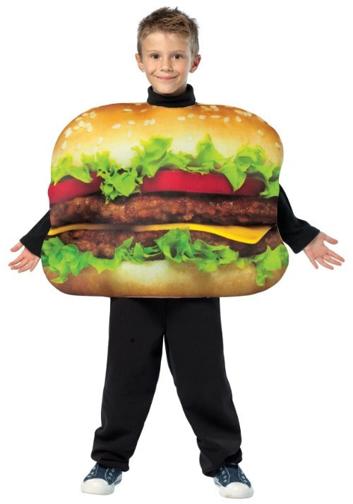 Tasty Cheeseburger Costume for Kids - US 8248