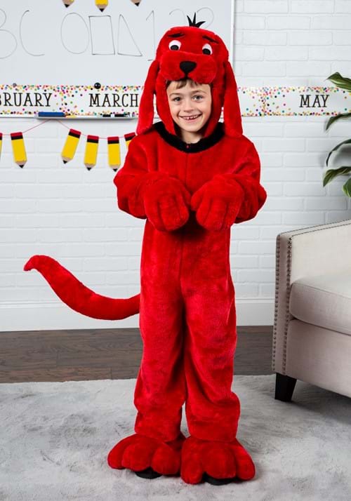Clifford the Big Red Dog Costume for Kids - US 0250