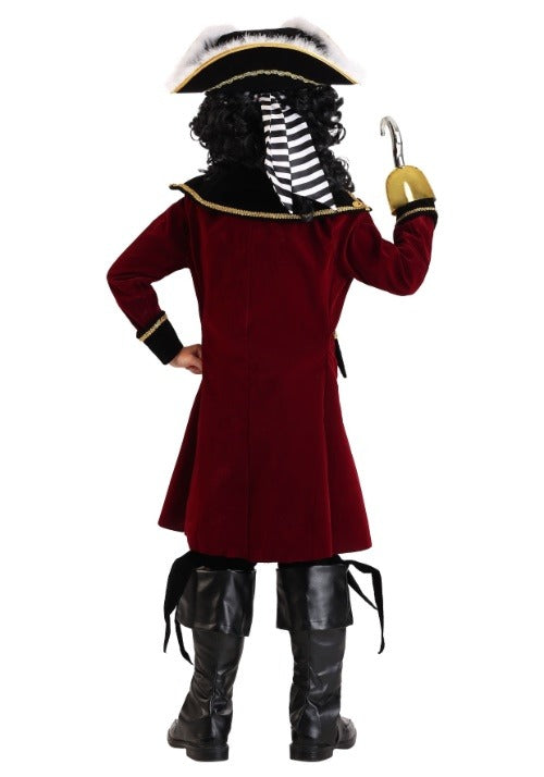 Deluxe Captain Hook Boys Costume - US 7022
