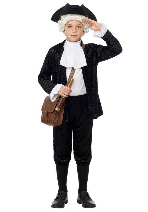 Child George Washington Costume - US 3772