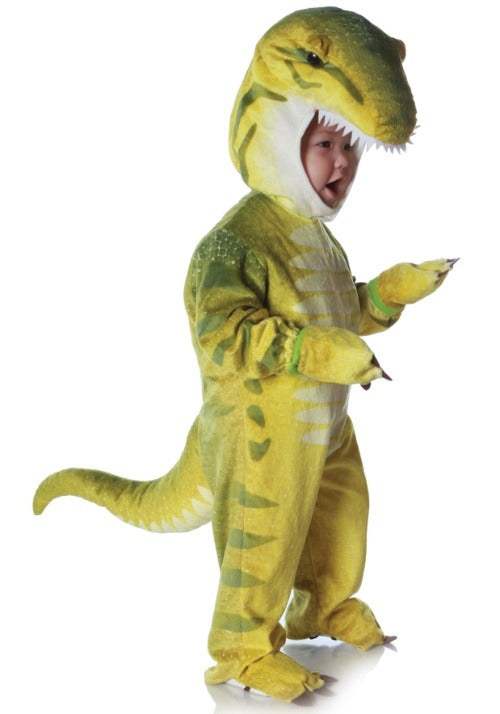 Child Green & Yellow T-Rex Costume - US 6183