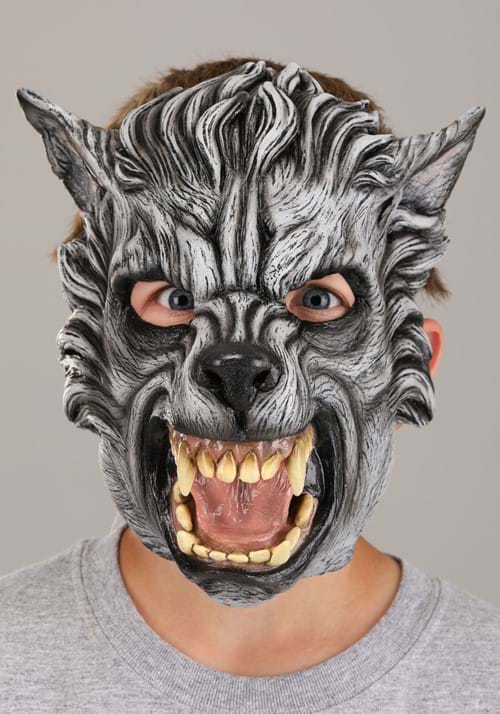 Kid's Gray Wolf Costume Mask - US 8227