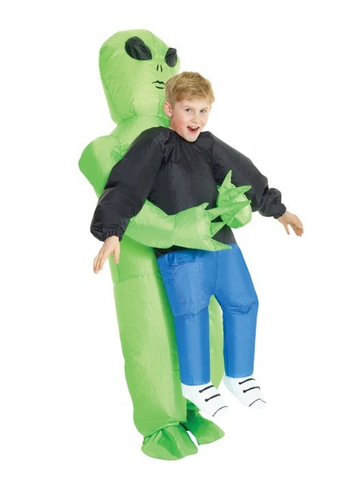 Inflatable Alien Pick Me Up Kid Costume - US 9322