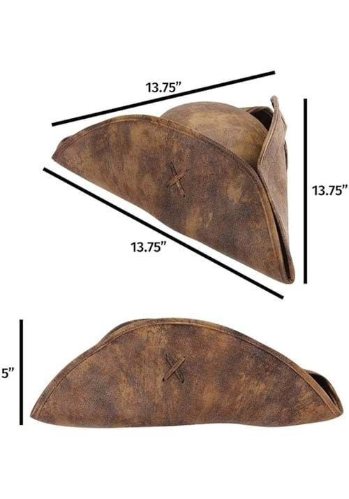 Disney Jack Sparrow Costume Hat for Kids - US 4443