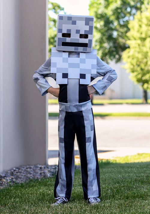 Minecraft Kid's Video Game Skeleton Costume - US 8560