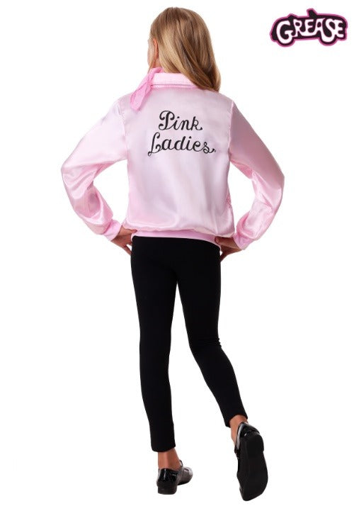Girl's Grease Pink Ladies Costume Jacket - US 9713