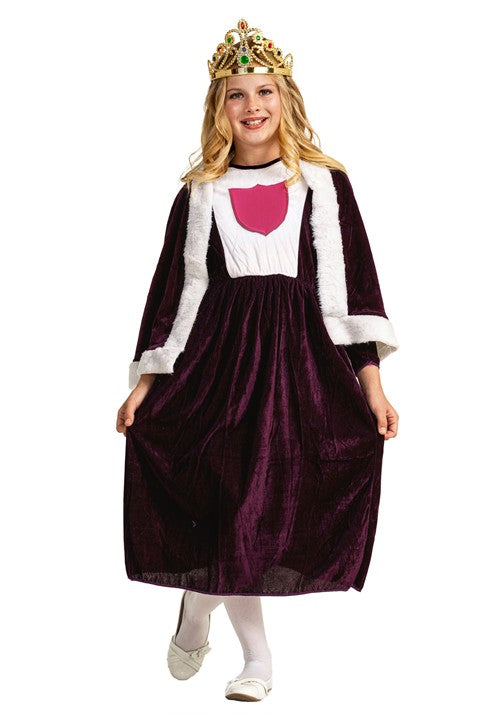 Girl's Royal Queen Costume Dress - US 0086