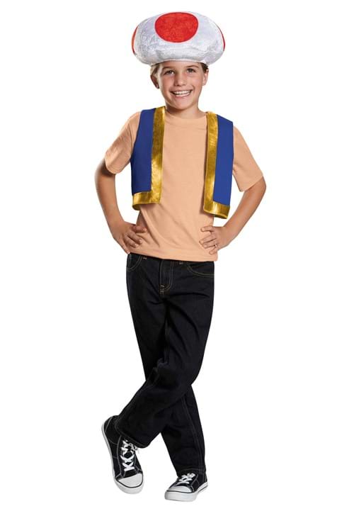 Child Super Mario Bros. Toad Costume Accessory Kit - US 5709