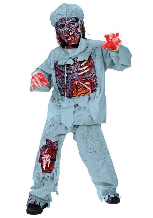 Zombie Doctor Costume for Child - US 9257