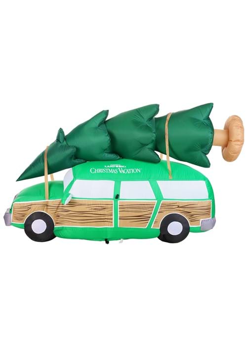 8FT Christmas Vacation Station Wagon Christmas Airblown Decoration - US 7585