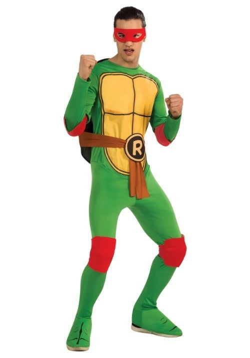 Classic TMNT Raphael Costume for Adults - US 7373