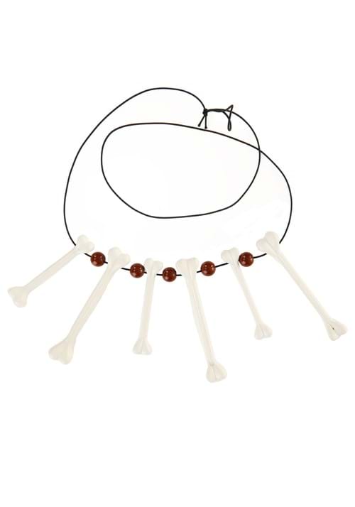 Prehistoric Bone Costume Necklace Accessory - US 9332