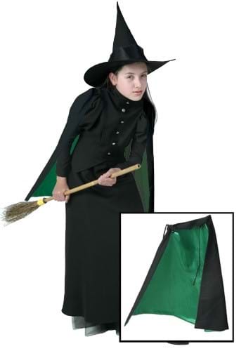 Wicked Witch Costume Cape - US 9115