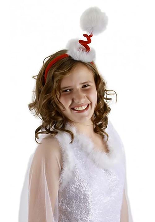 Cocktail Springy Santa Red Costume Headband - US 7801