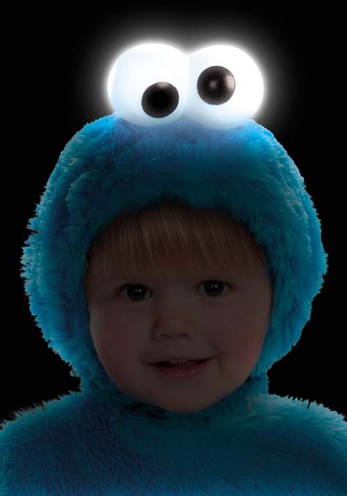 Cookie Monster Costume with Light-Up Eyes - US 9024