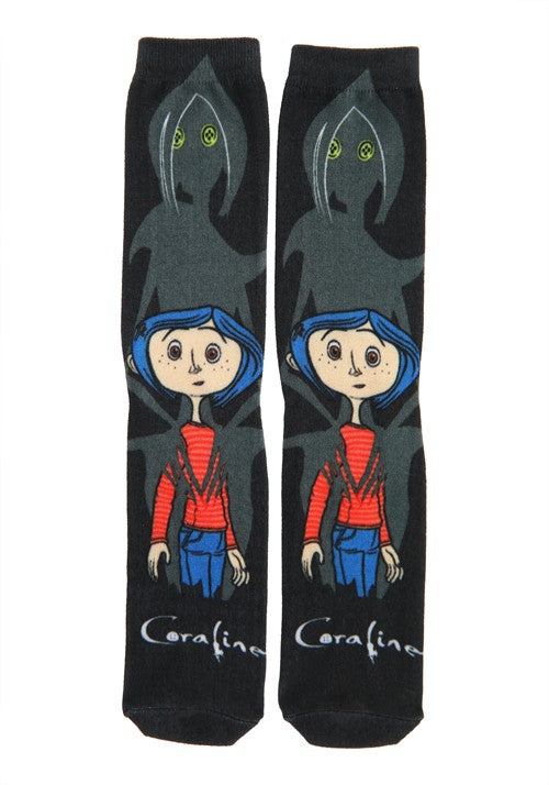 Adult Coraline Crew Socks 3-Pack - US 5735