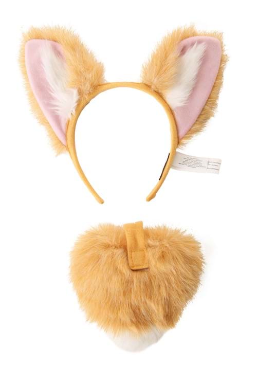 Corgi Ears Headband and Tail Accessory Costume Kit - US 1419