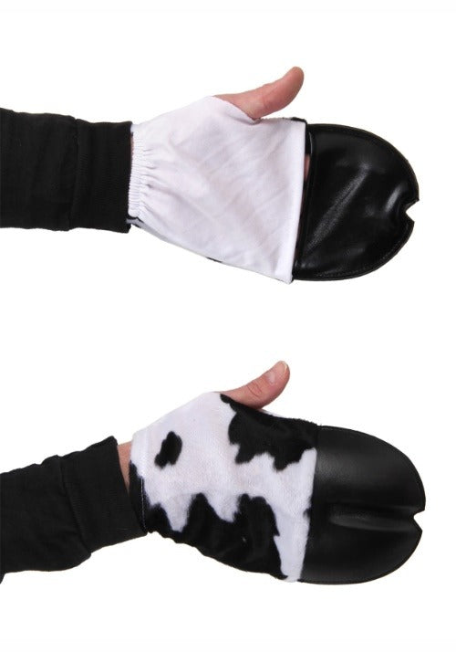 Cow Costume Front Hooves Gloves - US 7958