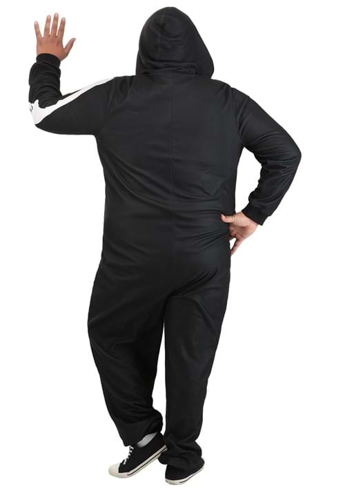 Plus Size Cozy Skeleton Adult Costume Onesie - US 2300