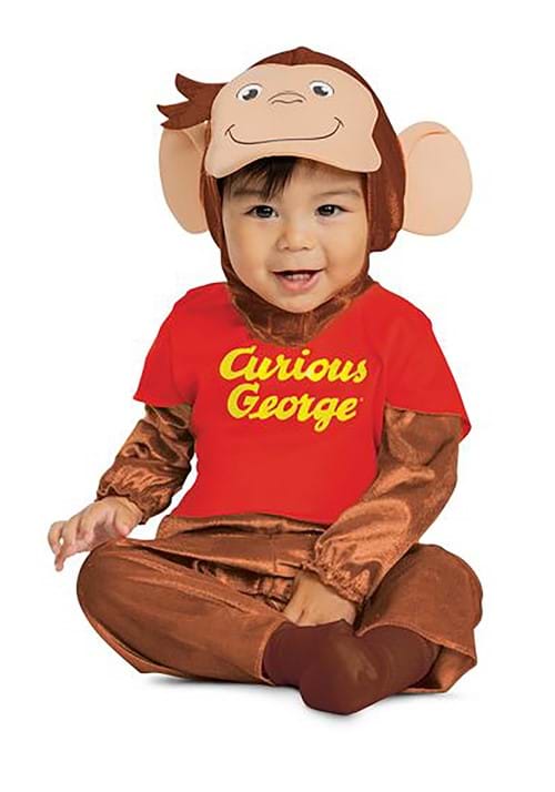 Curious George George Costume for Infants - US 5999