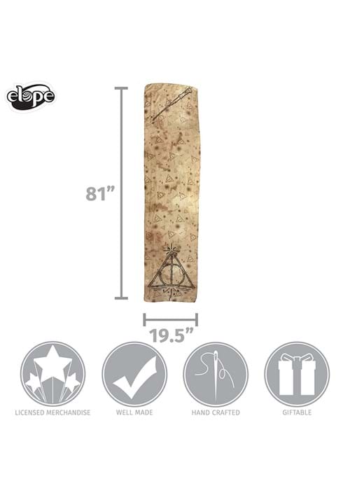 Harry Potter | Deathly Hallows Lightweight Scarf - US 6956