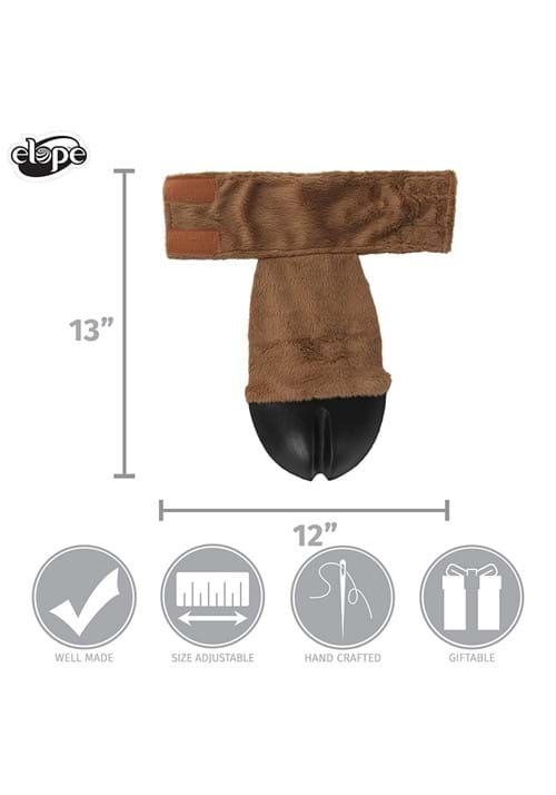 Adult Deer Costume Back Hooves - US 6455
