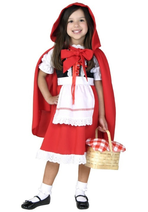 Deluxe Little Red Riding Hood Girl's Costume - US 8098
