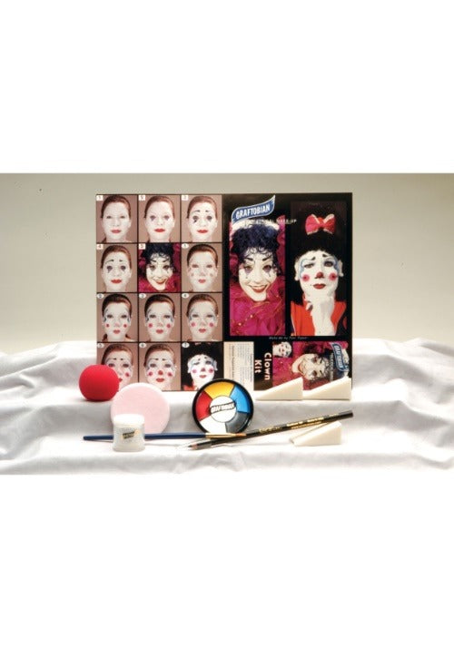 Graftobian Deluxe Circus Clown Makeup Kit - US 4838