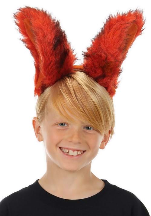 Deluxe Orange Fox Ears Costume Headband - US 9630