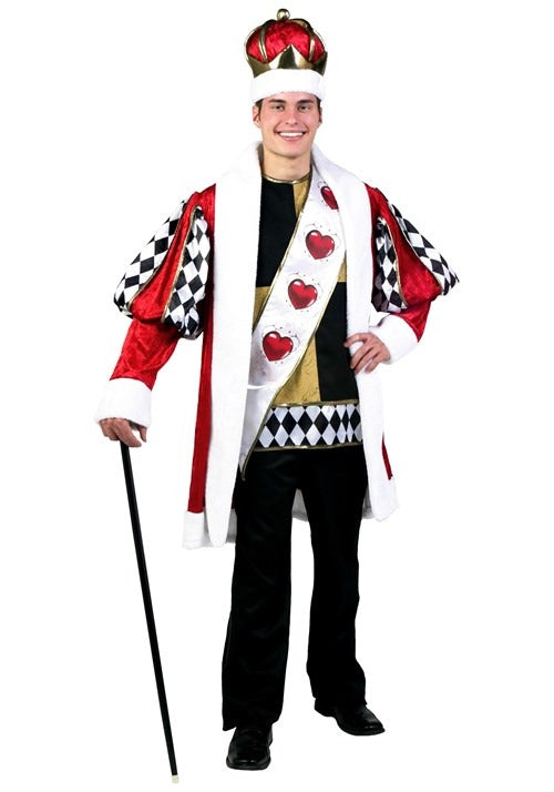 Deluxe King of Hearts Costume - US 4436