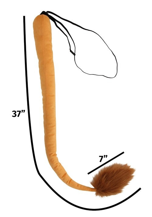 Lion Plush Costume Tail Accessory - US 4191