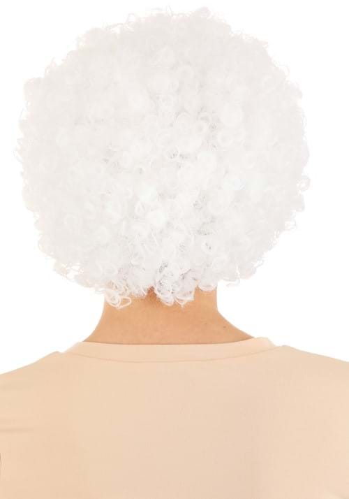 Deluxe White Afro Wig for Adults - US 5357