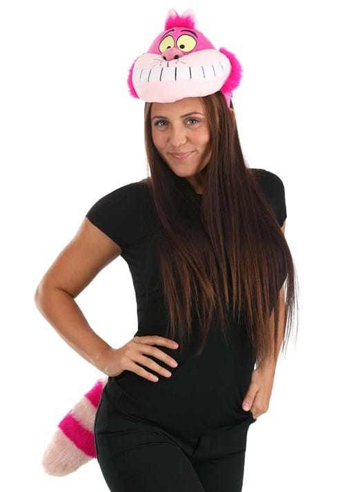 Disney Plush Cheshire Cat Headband & Tail Costume Kit - US 9472