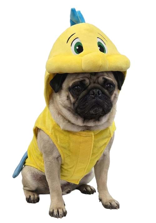 Disney Little Mermaid Flounder Pet Costume - US 7138